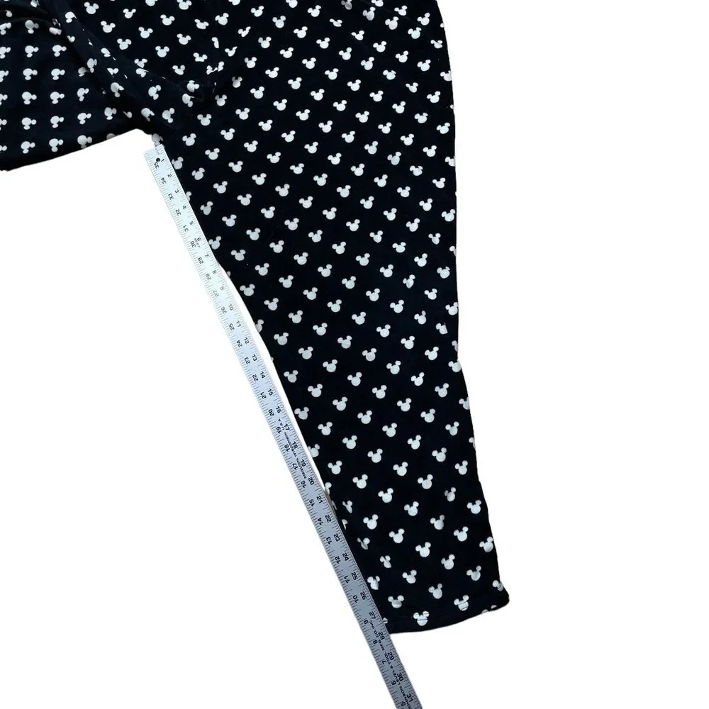 Disney Mickey Mouse Size 3X 22W-24W Sleepwear 2 Piece Pj Set‎ Fleece Top Pants - Picture 11 of 12